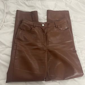 Aritzia Melina Leather Pants